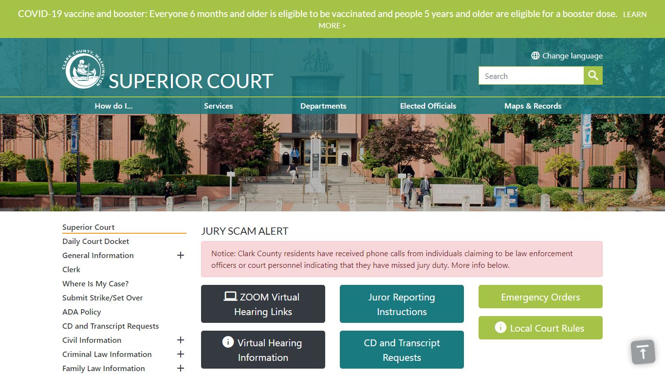 Superior Court | Clark County